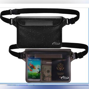🔥🆕🔥 AiRunTech 2-Pack Waterproof Waist Pouch